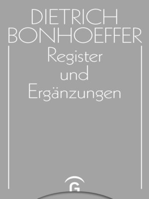 cover image of Register und Ergänzungen